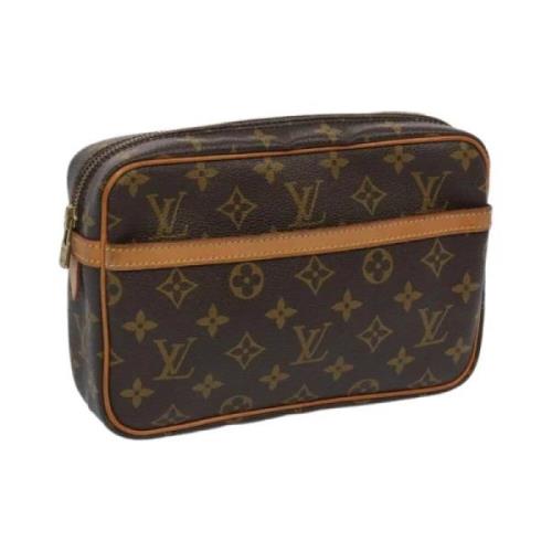 Pre-owned Canvas louis-vuitton-bags Louis Vuitton Vintage , Brown , Da...