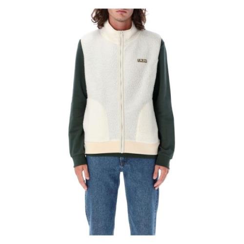 Sherpa Fleece Vest Off White A.p.c. , Beige , Heren