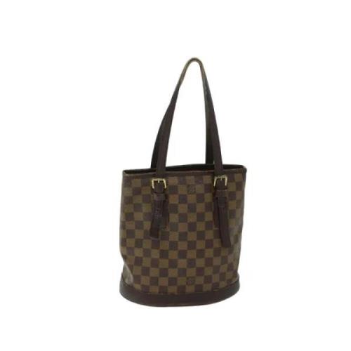 Pre-owned Canvas louis-vuitton-bags Louis Vuitton Vintage , Brown , Da...