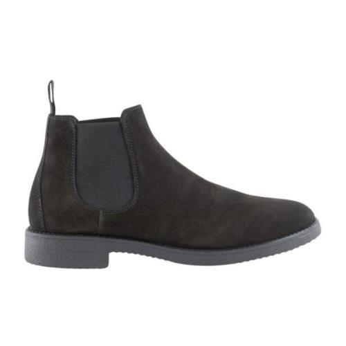 Suede Chelsea Enkellaarzen Corsinelabedoli , Black , Heren