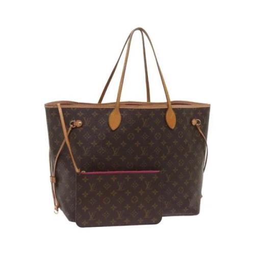 Pre-owned Canvas louis-vuitton-bags Louis Vuitton Vintage , Brown , Da...