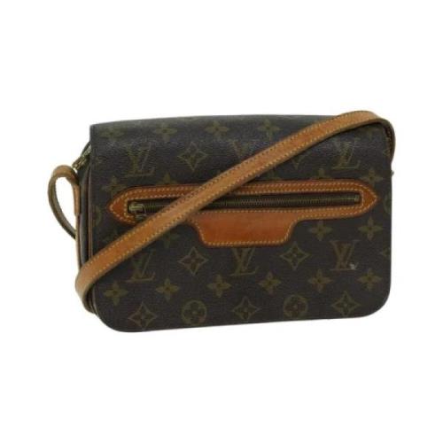 Pre-owned Canvas louis-vuitton-bags Louis Vuitton Vintage , Brown , Da...