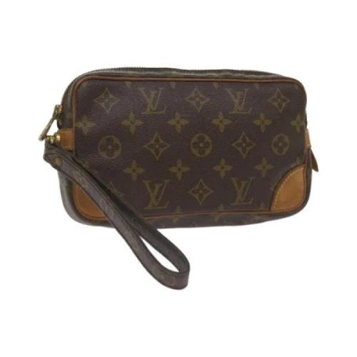 Pre-owned Canvas louis-vuitton-bags Louis Vuitton Vintage , Brown , Da...