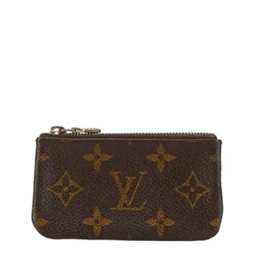 Pre-owned Plastic pouches Louis Vuitton Vintage , Brown , Dames