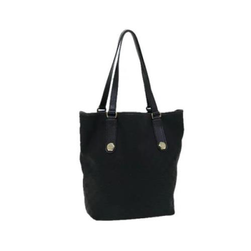 Pre-owned Canvas gucci-bags Gucci Vintage , Black , Dames