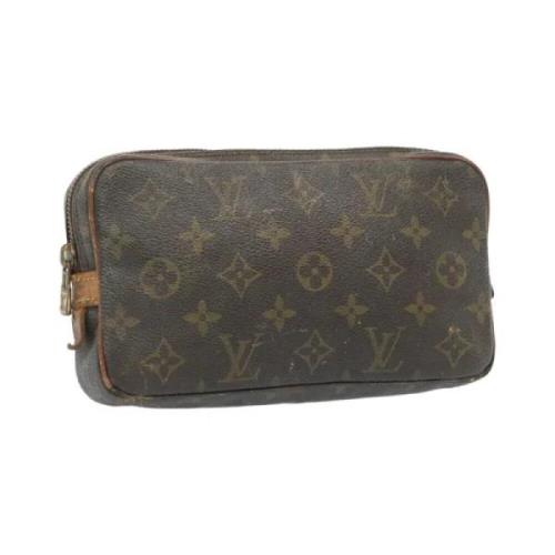 Pre-owned Canvas louis-vuitton-bags Louis Vuitton Vintage , Brown , Da...