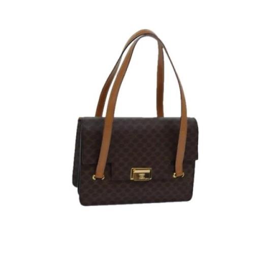 Pre-owned Leather celine-bags Celine Vintage , Brown , Dames