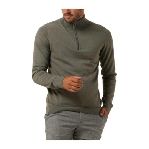 Heren Olijf Trui & Vest Saint Steve , Gray , Heren