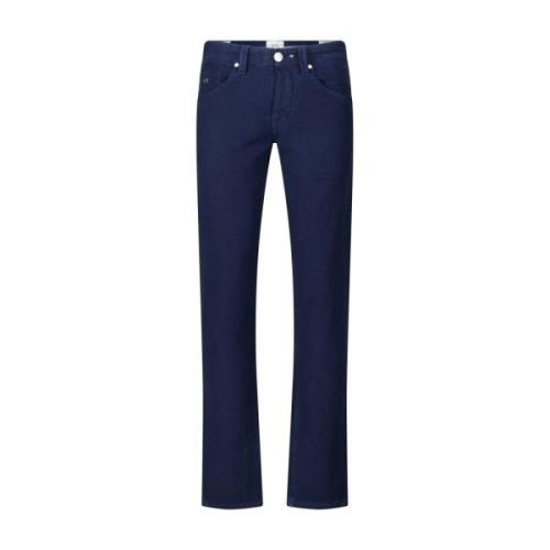 Slim Fit Buttoned Pants Tramarossa , Blue , Heren