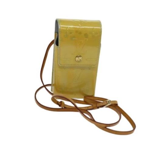 Pre-owned Leather louis-vuitton-bags Louis Vuitton Vintage , Yellow , ...