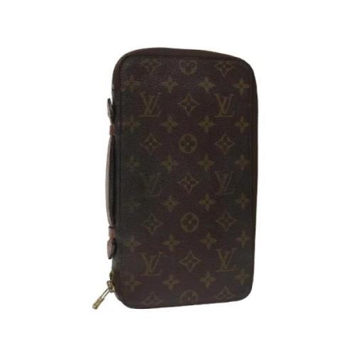 Pre-owned Canvas louis-vuitton-bags Louis Vuitton Vintage , Brown , Da...