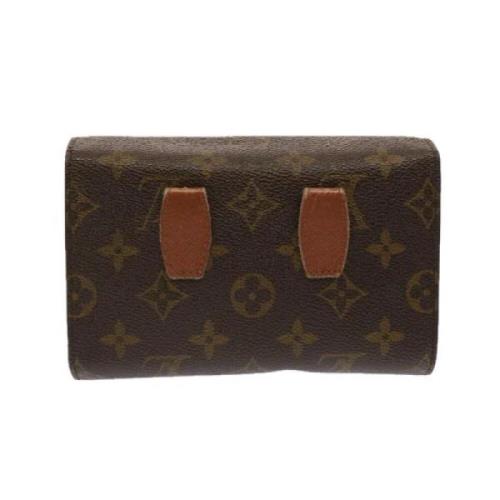 Pre-owned Canvas shoulder-bags Louis Vuitton Vintage , Brown , Dames