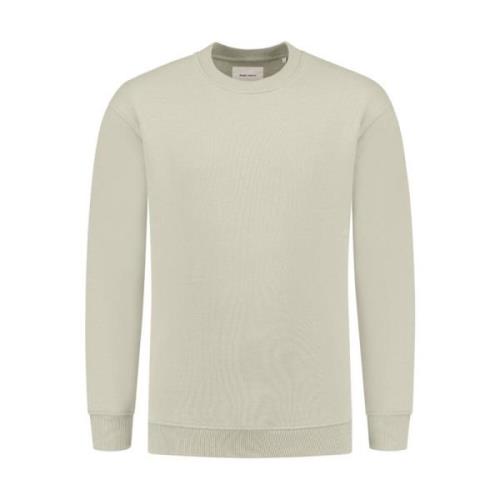 Crewneck Loose Fit Sweater Pure Path , Green , Heren