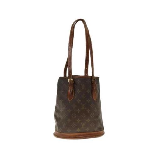 Pre-owned Canvas louis-vuitton-bags Louis Vuitton Vintage , Brown , Da...