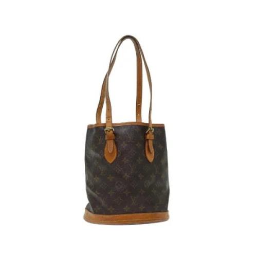 Pre-owned Canvas louis-vuitton-bags Louis Vuitton Vintage , Brown , Da...