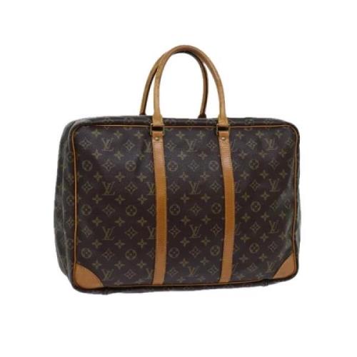 Pre-owned Canvas louis-vuitton-bags Louis Vuitton Vintage , Brown , Da...