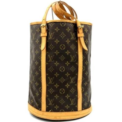 Pre-owned Canvas shoulder-bags Louis Vuitton Vintage , Brown , Dames