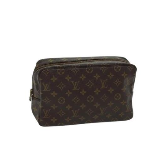 Pre-owned Canvas louis-vuitton-bags Louis Vuitton Vintage , Brown , Da...