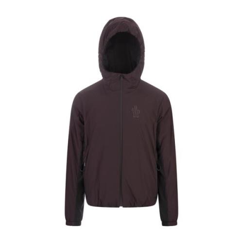 Bruine Hoodie Bisson Moncler , Brown , Heren