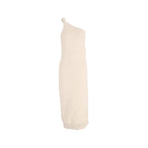 Pre-owned Nylon dresses Jacquemus Pre-owned , Beige , Dames