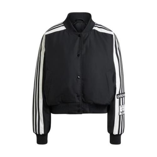 Vintage Bomberjack Adidas , Black , Dames