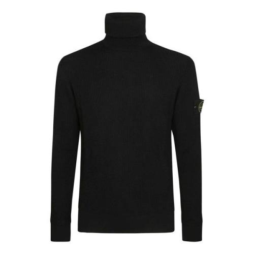 Stijlvolle Dolcevita Trui Stone Island , Black , Heren