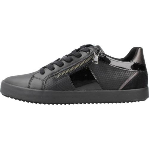 Stijlvolle Sneakers voor Dagelijks Gebruik Geox , Black , Dames