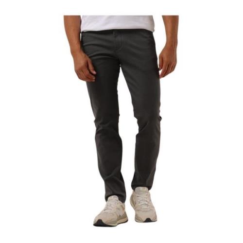 Slim Fit Flex Broek in Grijs Selected Homme , Gray , Heren