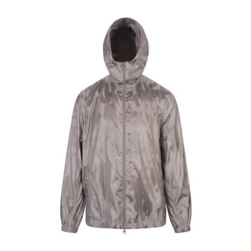 Zilveren Hoodie met Graffiti Jacquard Alexander McQueen , Gray , Heren