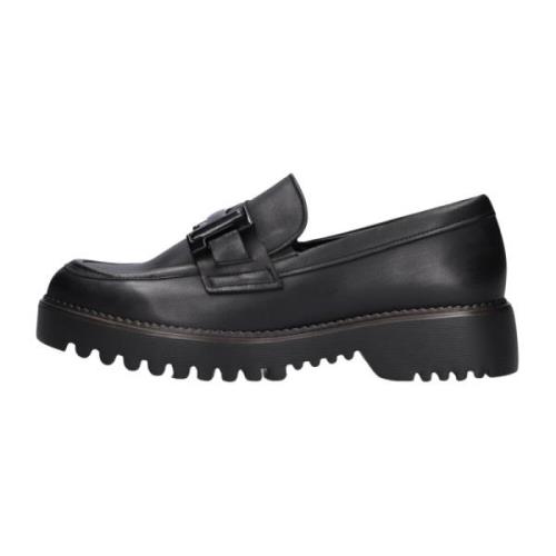 Elegante Zwarte Loafers Model 452 Gabor , Black , Dames