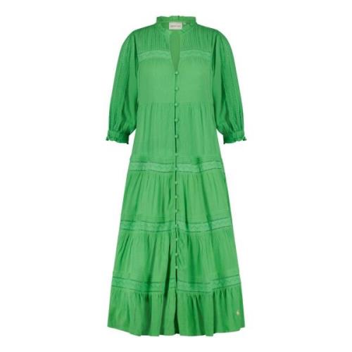 Groene Fabienne Chapot Kira Jurk Fabienne Chapot , Green , Dames