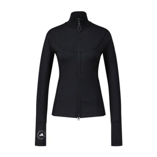 Sportieve Jas met Duimgaten Adidas by Stella McCartney , Black , Dames