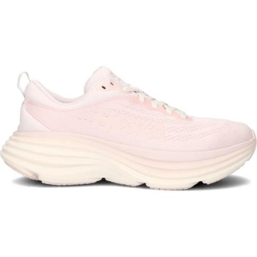 Roze Bondi Dames Sneakers Hoka One One , Pink , Dames