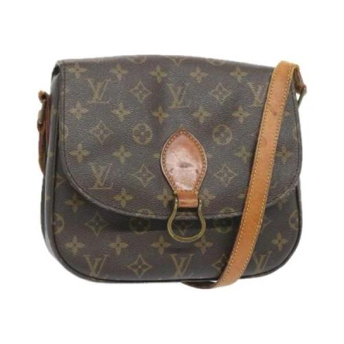 Pre-owned Canvas louis-vuitton-bags Louis Vuitton Vintage , Brown , Da...