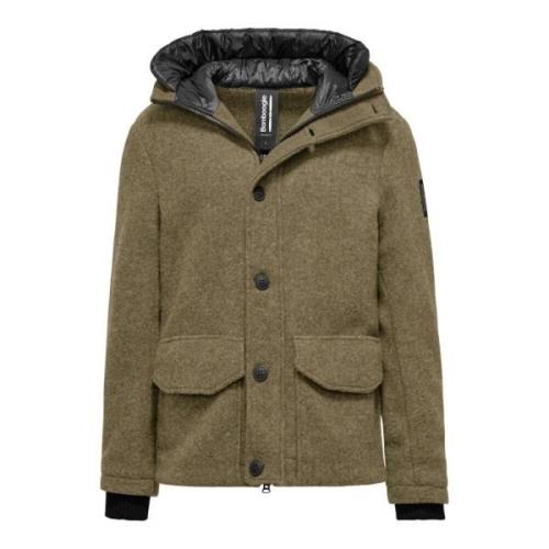 Winter Jackets BomBoogie , Beige , Heren