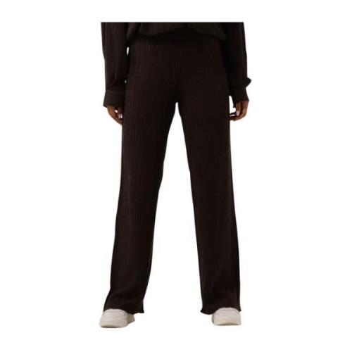 Belisa Trousers Bruine Damesbroek Second Dames , Brown , Dames