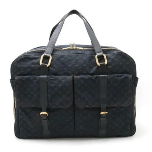 Pre-owned Canvas travel-bags Louis Vuitton Vintage , Black , Dames