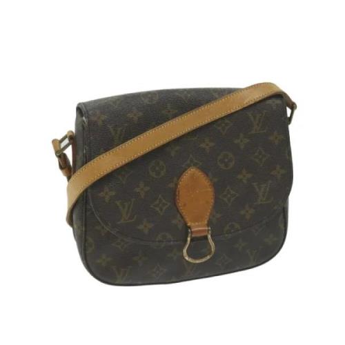 Pre-owned Canvas louis-vuitton-bags Louis Vuitton Vintage , Brown , Da...