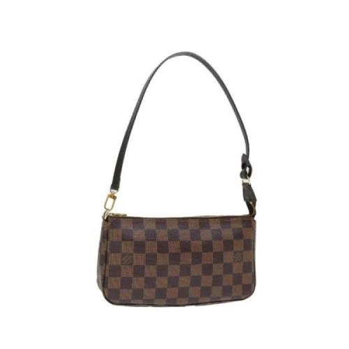 Pre-owned Canvas louis-vuitton-bags Louis Vuitton Vintage , Brown , Da...