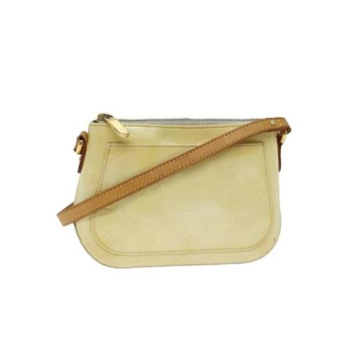 Pre-owned Leather louis-vuitton-bags Louis Vuitton Vintage , Yellow , ...