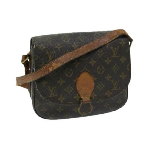 Pre-owned Canvas louis-vuitton-bags Louis Vuitton Vintage , Brown , Da...