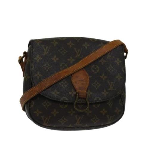 Pre-owned Canvas louis-vuitton-bags Louis Vuitton Vintage , Brown , Da...