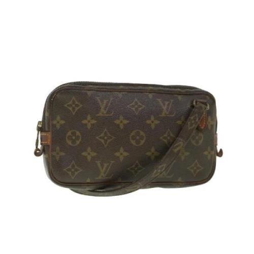 Pre-owned Canvas louis-vuitton-bags Louis Vuitton Vintage , Brown , Da...