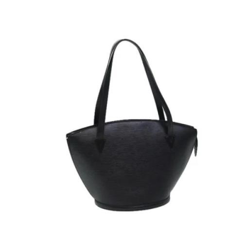 Pre-owned Leather louis-vuitton-bags Louis Vuitton Vintage , Black , D...