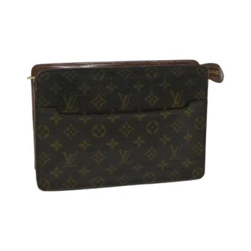 Pre-owned Canvas louis-vuitton-bags Louis Vuitton Vintage , Brown , Da...