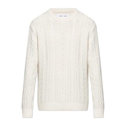 Sweater Sakorey Samsøe Samsøe , Beige , Heren