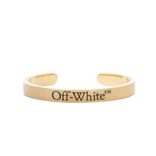 Gouden Accessoires Off White , Beige , Dames