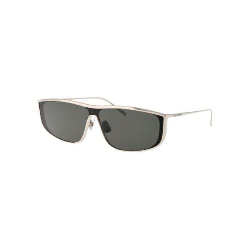 Luna Zonnebril Saint Laurent , Gray , Unisex