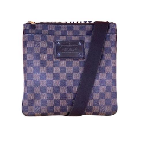 Pre-owned Canvas louis-vuitton-bags Louis Vuitton Vintage , Brown , Da...