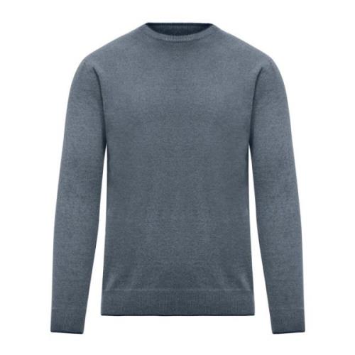 Essentiële Crew-neck Sweater BomBoogie , Gray , Heren